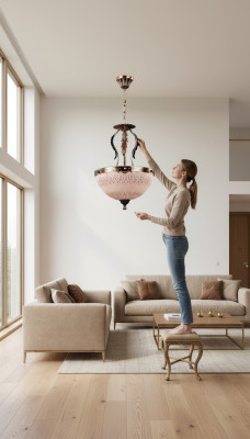 Lampa sufitowa żyrandol złoty żyrandol sufitowy Lampa żyrandol Szkło brązowe