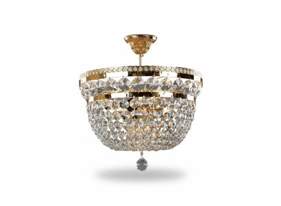 żyrandol Luksusowy żyrandol Lampa sufitowa Żyrandol sufitowy Złoty kryształ Art