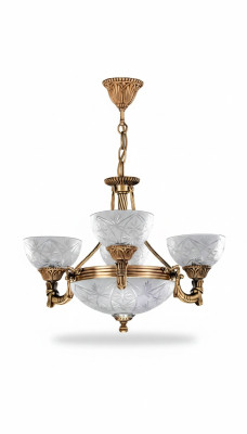 żyrandol Lampa sufitowa Żyrandol Lampa Sufitowa Lampa Szkło Szare Złoto