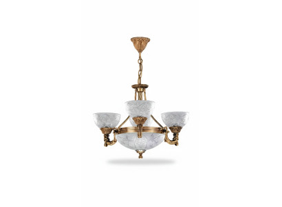 żyrandol Lampa sufitowa Żyrandol Lampa Sufitowa Lampa Szkło Szare Złoto