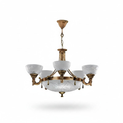 Lampa sufitowa żyrandol żyrandol sufitowy Lampa żyrandol Szkło Szare światła