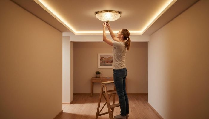 Żyrandol sufitowy żyrandol Lampa sufitowa Szara Lampa żyrandol Szkło Złoto