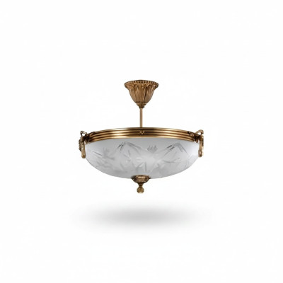 Żyrandol Lampa sufitowa Żyrandol Sufitowy Lampa żyrandol Szkło Złoty Szary