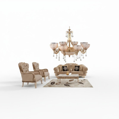 żyrandol Luxury Lampa sufitowa Żyrandol Lampa Sufitowa Lampa Szkło Złoto