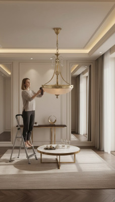 żyrandol Lampa sufitowa Żyrandol Lampa Sufitowa Lampa Szkło Złoty Brąz