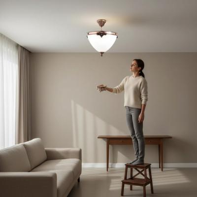 żyrandol Lampa sufitowa żyrandol sufitowy Lampa żyrandol Szkło Art Biały