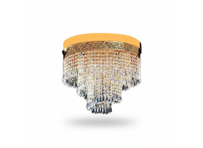 Żyrandol sufitowy luksusowy złoty żyrandol Lampa sufitowa żyrandol kryształowy Art