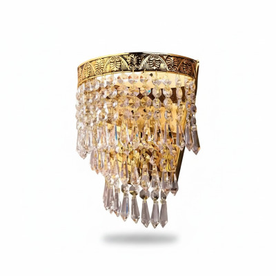 Żyrandol Lampa Sufitowa Luksusowe Złoto żyrandol Lampa sufitowa kryształ Art