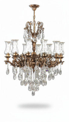 Lampa sufitowa żyrandol sufitowy złoty żyrandol żyrandol kryształowy Lampa Lampy