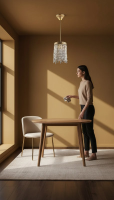Żyrandol sufitowy Lampa żyrandol Złoty Lampa sufitowa żyrandol kryształowy