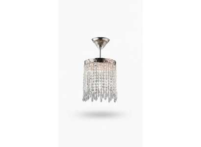 Żyrandol Lampa Sufitowa żyrandol Srebrna Lampa sufitowa kryształowa Lampa