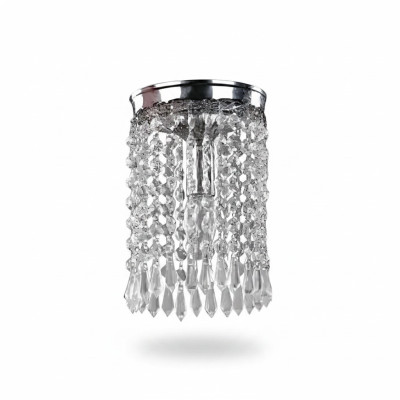 Żyrandol sufitowy Lampa żyrandol srebrny Lampa sufitowa żyrandol kryształowy