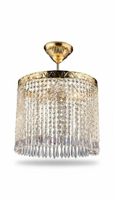 Lampa sufitowa żyrandol sufitowy żyrandol złoty żyrandol kryształowy Lampa
