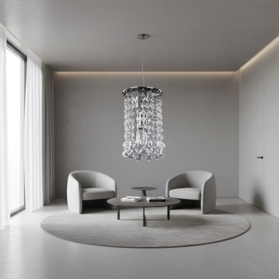żyrandol sufitowy żyrandol srebrny lampa sufitowa żyrandol kryształ lampa