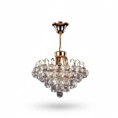 Lampa sufitowa żyrandol sufitowy żyrandol złoty żyrandol kryształowy Lampa