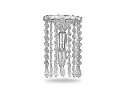 Lampa sufitowa żyrandol sufitowy żyrandol srebrny żyrandol kryształowy Lampa