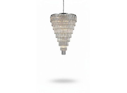 żyrandol sufitowy żyrandol srebrny lampa sufitowa żyrandol kryształ xxl lampa