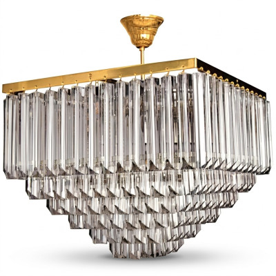 Żyrandol sufitowy luksusowy złoty żyrandol Lampa sufitowa żyrandol kryształ Lampa