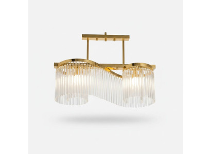 żyrandol Żyrandol Sufitowy Luksusowy Złoty Lampa sufitowa Żyrandol Szkło Nowoczesne
