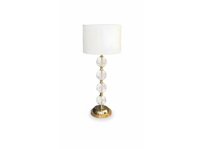Lampa stołowa lampa stołowa Lampa Leuchten Gold Lampy kryształ
