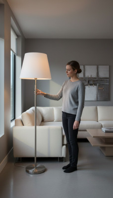 Lampa podłogowa Stojak na lampę podłogową Lampy metalowe Lampy Lampa Biały Modern
