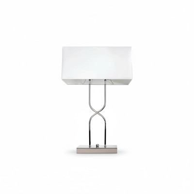 Lampa stołowa Lampa stołowa Lampa Leuchten Nowoczesne Lampy Tabela Metal Biały