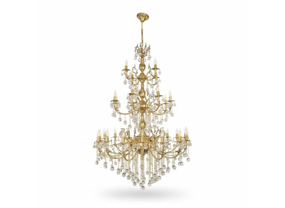 Lustre żyrandol żyrandol sufitowy xxl luksusowa złota lampa sufitowa kryształowa