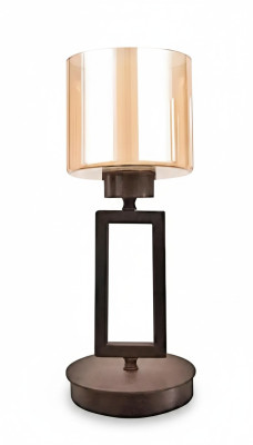 Lampa stołowa lampa stołowa Lampa Leuchten Szkło Gold Lampy Tabela Czarny