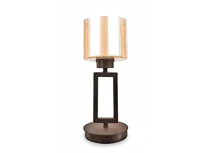 Lampa stołowa lampa stołowa Lampa Leuchten Szkło Gold Lampy Tabela Czarny