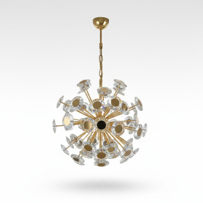 Żyrandol żyrandol Żyrandol Sufitowy Złoty Lampa sufitowa kryształowa Modern