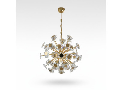 Żyrandol żyrandol Żyrandol Sufitowy Złoty Lampa sufitowa kryształowa Modern