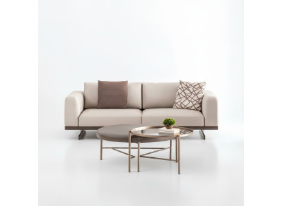 Nowoczesna trzyosobowa sofa materiałowa luksusowa kanapa Meble Włókiennicze meble do salonu