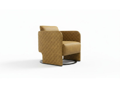 Fotel EarsFotel CocktailFotel miejsce siedzące Nowoczesna sztuczna skóra Yellow Design