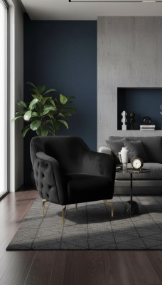 Nowoczesne Meble Luksusowe Chesterfield Fotel CocktailFotel Meble Ze Stali Nierdzewnej