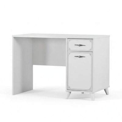 Biurko dziecięce Biurko Biurko komputerowe Drewno Biały Design Tabela stoły