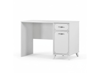 Biurko dziecięce Biurko Biurko komputerowe Drewno Biały Design Tabela stoły