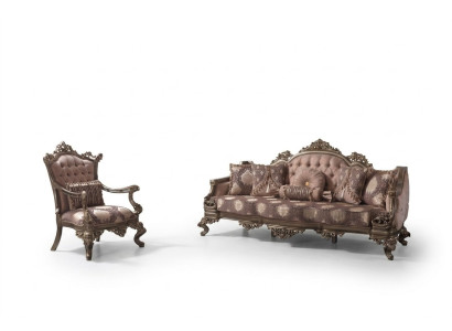 Sofa Tapicerowana Chesterfield Ustawić Zestaw sofowy Materiał Sofa Beżowy Zestaw kanapa