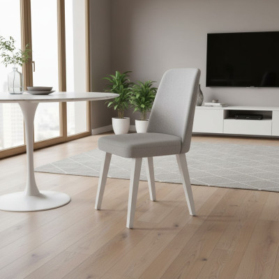 Krzesło do jadalni-Grupa Designer x8 Zestaw krzeseł kuchennych Zestaw drewnianych krzeseł