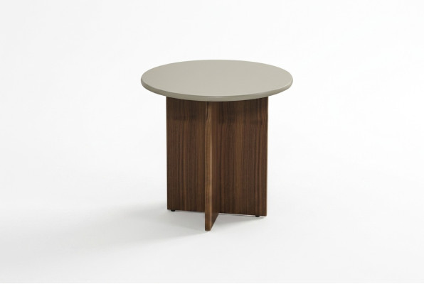 Stolik Stolik kawowy Salon Szare Drewno Design Meble