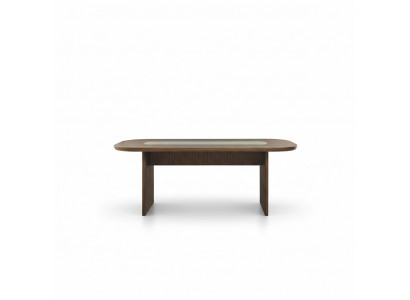 Stół do jadalni Stół obiadowy Tabela dinette Drewno brązowa jadalnia 208 cm