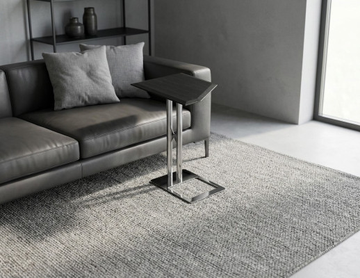 Stolik stolik kawowy Salon Stal nierdzewna Silver Meble