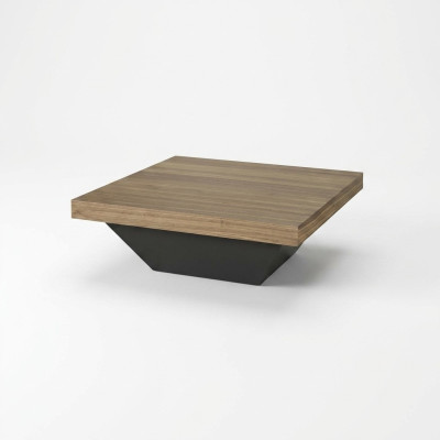 stolik kawowy Tabela Stolik Salon Brązowy Drewniany Stół Design Meble