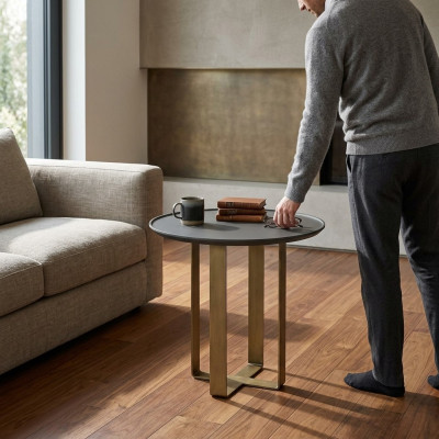 Stolik stolik kawowy Living Room Stal nierdzewna Gold Meble