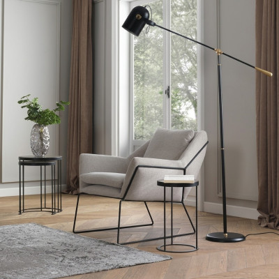 Fotel Single Seater Material EarsFotel miejsce do siedzenia Poliester Szary Salon