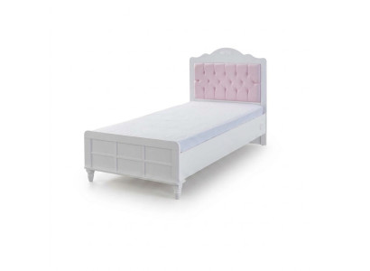 łóżko rozkładane Łóżko żłobek Meble do pokoju dziecięcego Rosa Drewno Chesterfield