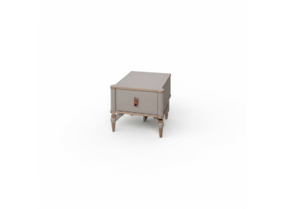 Designerskie konsole nocne Stolik nocny Drewno Modern Beige Girls