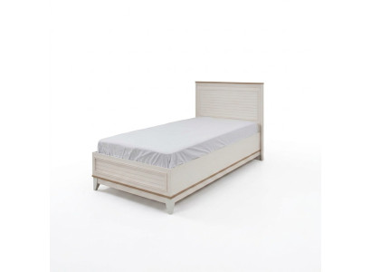 Meble dziecięce Łóżko łóżko składane rama łóżka żłobek Biały Modern 120cm