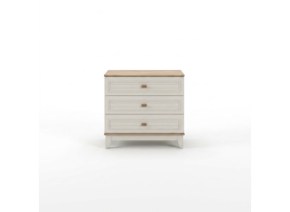 Komoda dziecięca Kredens Drewno żłobek Biały Szafa Nowoczesny Design