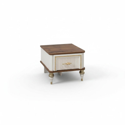 Stolik nocny żłobek Nachtkosolen Konsole Drewno Modern Beige Tabela