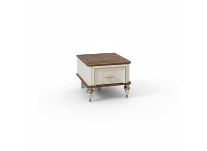 Stolik nocny żłobek Nachtkosolen Konsole Drewno Modern Beige Tabela